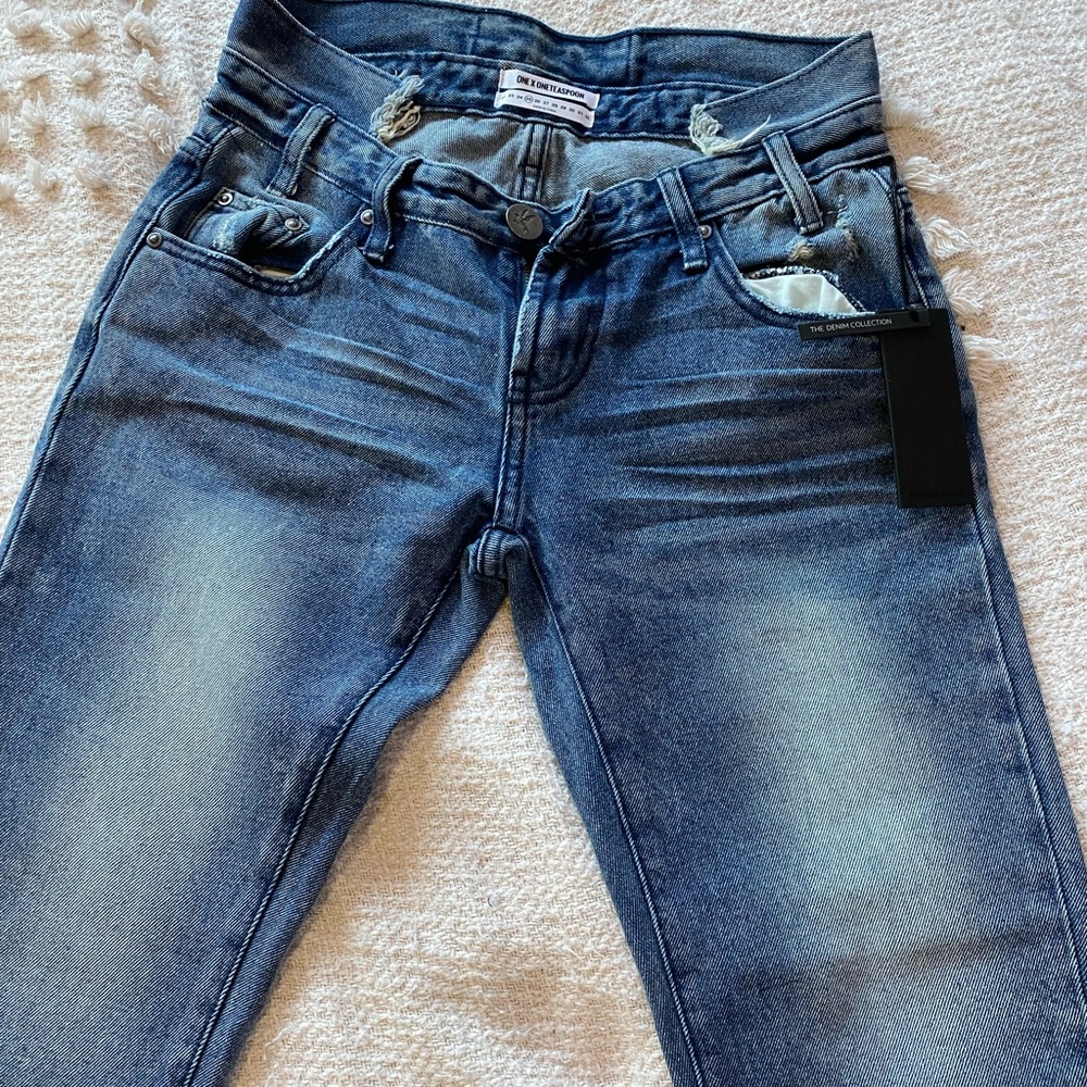NEW W TAGS ONE TEASPOON BLUE SOCIETY FREEBIE